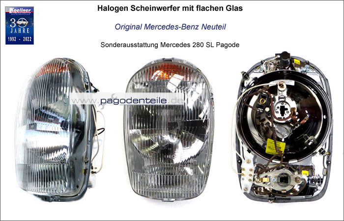 Scheinwerfer H 1 Mercedes Pagode